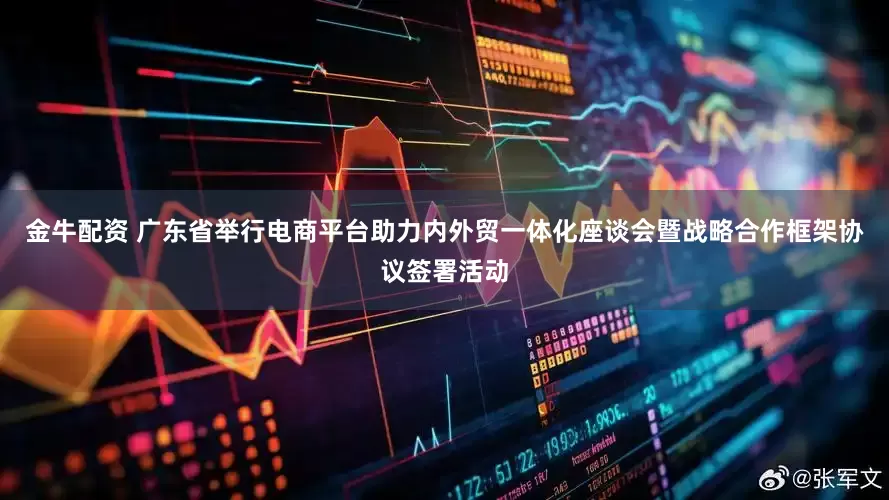 金牛配资 广东省举行电商平台助力内外贸一体化座谈会暨战略合作框架协议签署活动